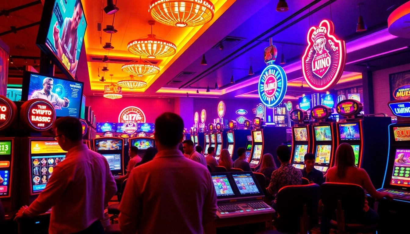 Experience the thrill of the Best crypto casino bonus with vibrant gaming visuals.