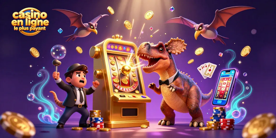Casino en ligne le plus payant : un pachycephalosaurus en pleine action pour déclencher un jackpot.