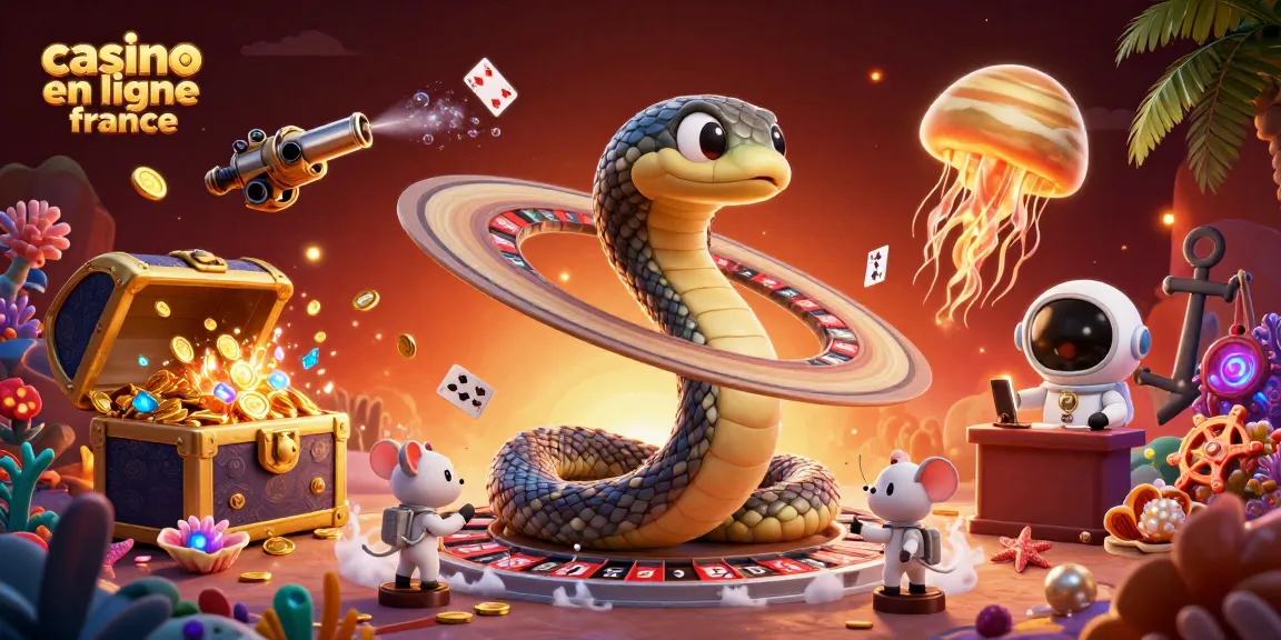 Plongez dans l'univers de casino en ligne France avec des personnages captivants et des éléments animés.