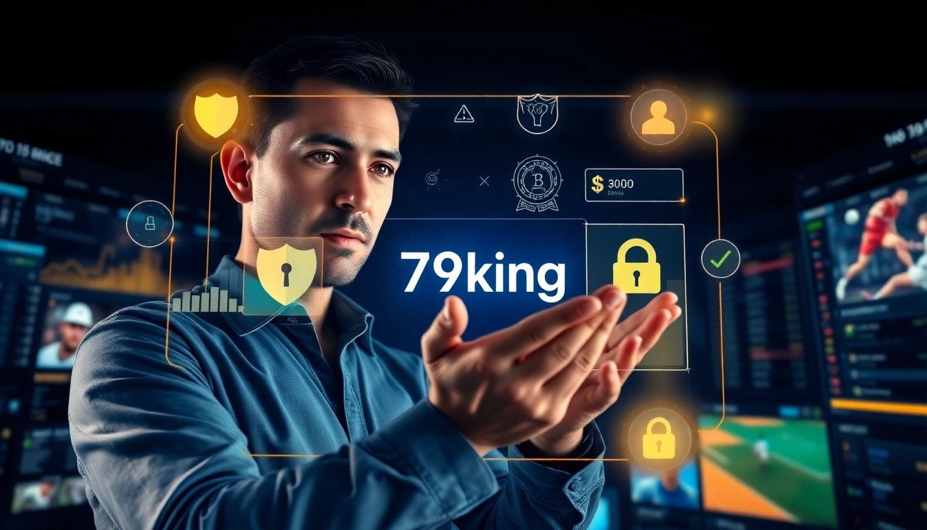 79king: Innovative online betting dashboard with secure, credible interface