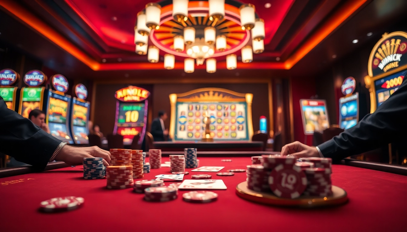 king88 poker table with vibrant chips and cards creating a luxurious gambling atmosphere.
