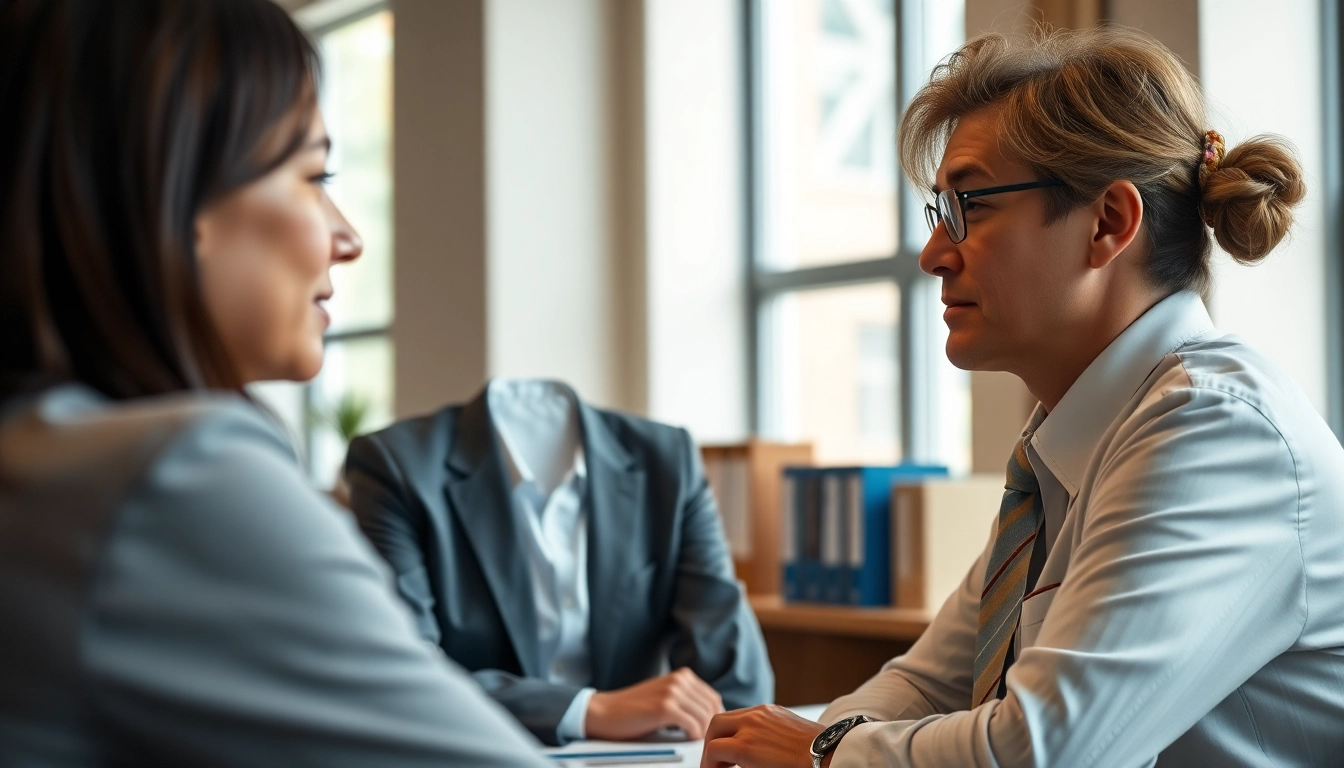Consultation with a family law attorney at https://www.fanninglawllc.com showcasing professionalism and trust.