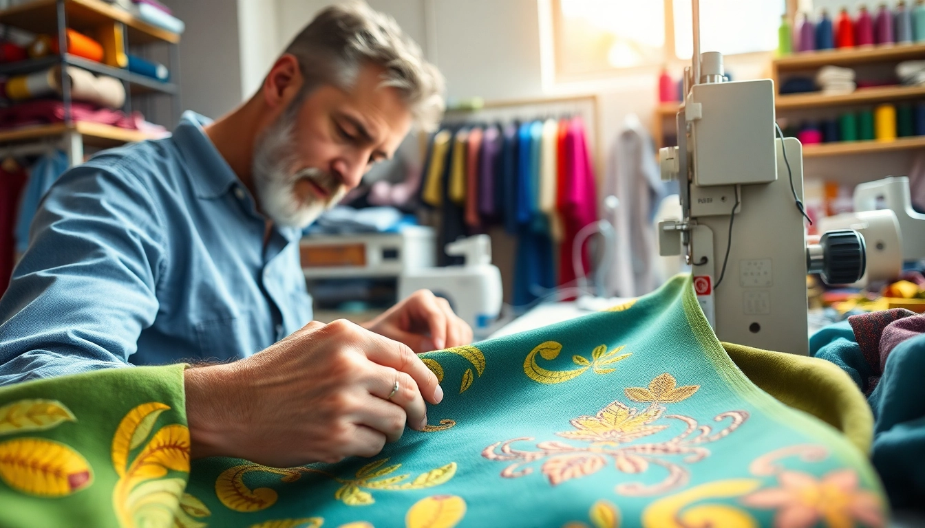 High Quality Clothing Manufacturer displays skilled craftsmanship and vibrant fabrics.