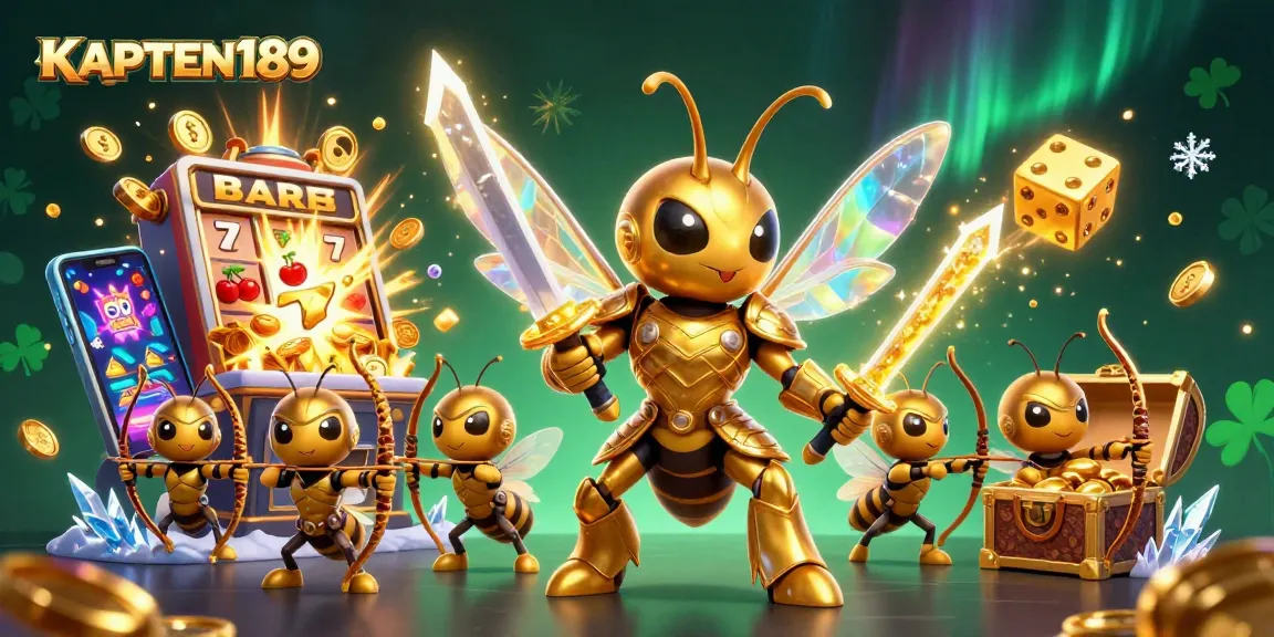 KAPTEN189 menghidupkan permainan slot dengan ilustrasi menarik dan kegembiraan jackpot.