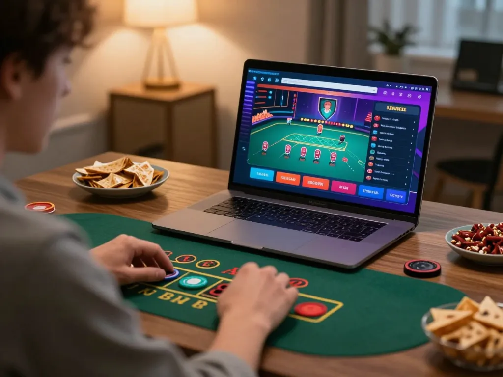 Engaging online gambling session with five 88 focused on live dealer blackjack gameplay.