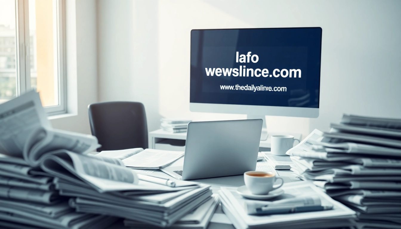 Browse the latest updates on https://www.thedailynewsonline.com featuring a news editor at work.
