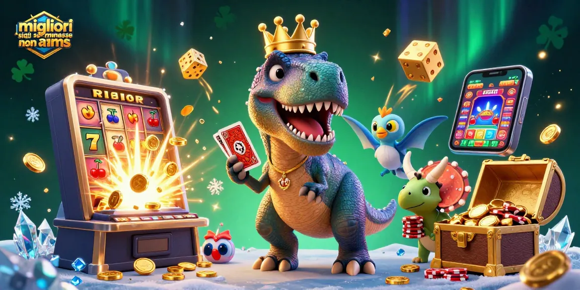I migliori siti scommesse non AAMS offrono bonus entusiasti e jackpot esplosivi, con un T-Rex giocoso e divertenti personaggi di gioco.