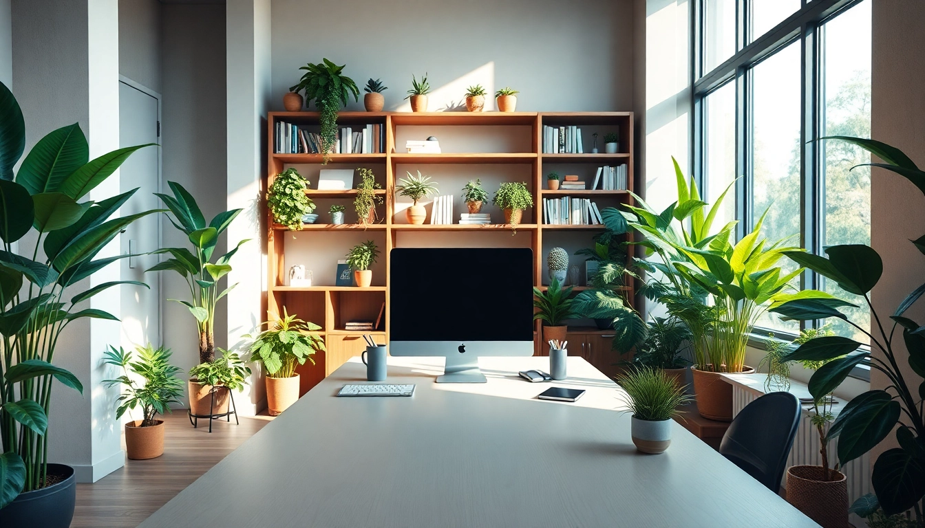 Optimale Gestaltung des Arbeitsplatzes bei https://sicherlebensraum.de mit modernem Design und natürlichen Elementen.