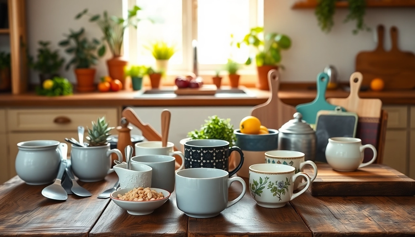 Explore delightful kitchenware gift ideas NZ featuring colorful utensils and unique designs.