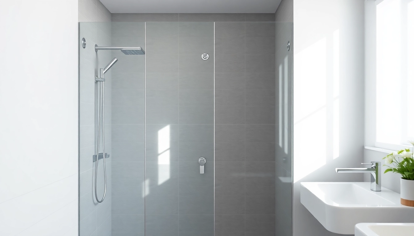 Installez la paroi de douche sirhona élégante pour transformer votre salle de bain moderne.