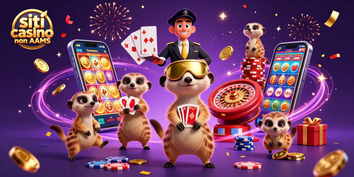 Siti casino non AAMS: divertiti con i più simpatici suricati in un'operazione di casinò elaborata