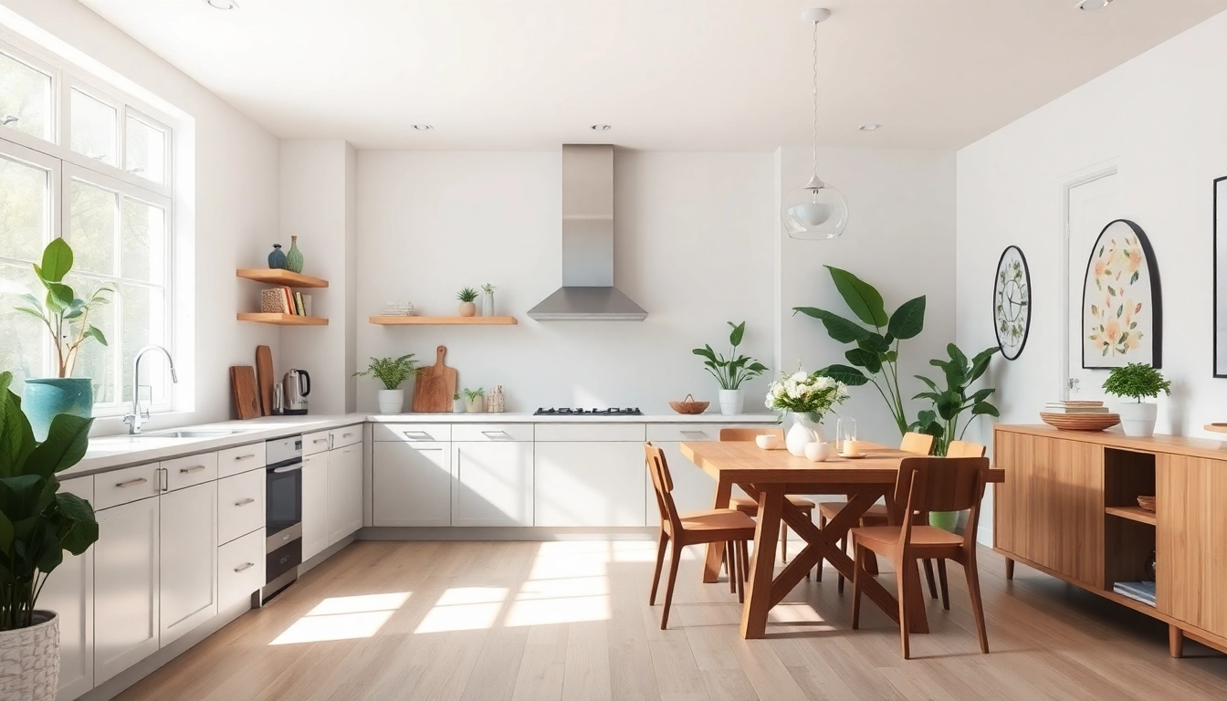 Elevate your home renovation with this bright, modern kitchen, showcasing inviting designs.