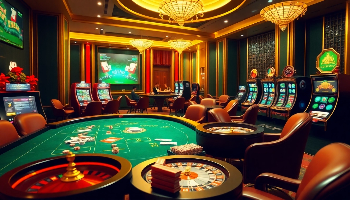 Experience the thrill of Trang Chủ Kuwin with engaging poker and roulette gameplay visuals.