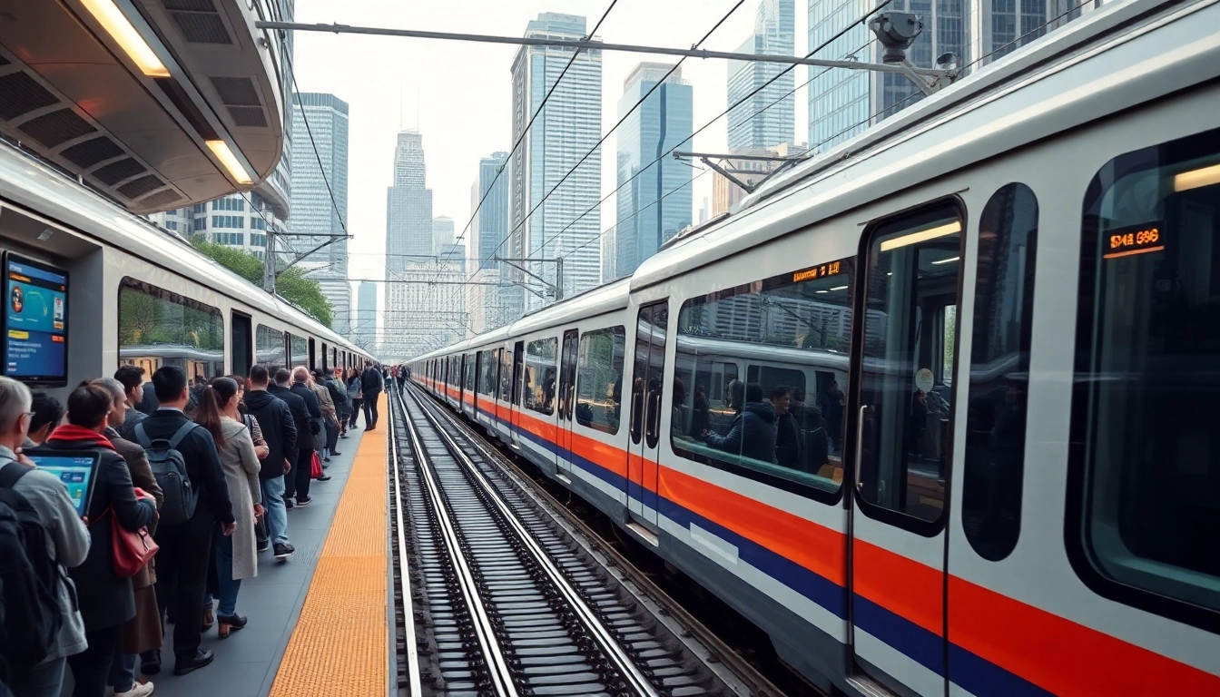 Enhancing ows rail transportation experience in a vibrant urban environment.