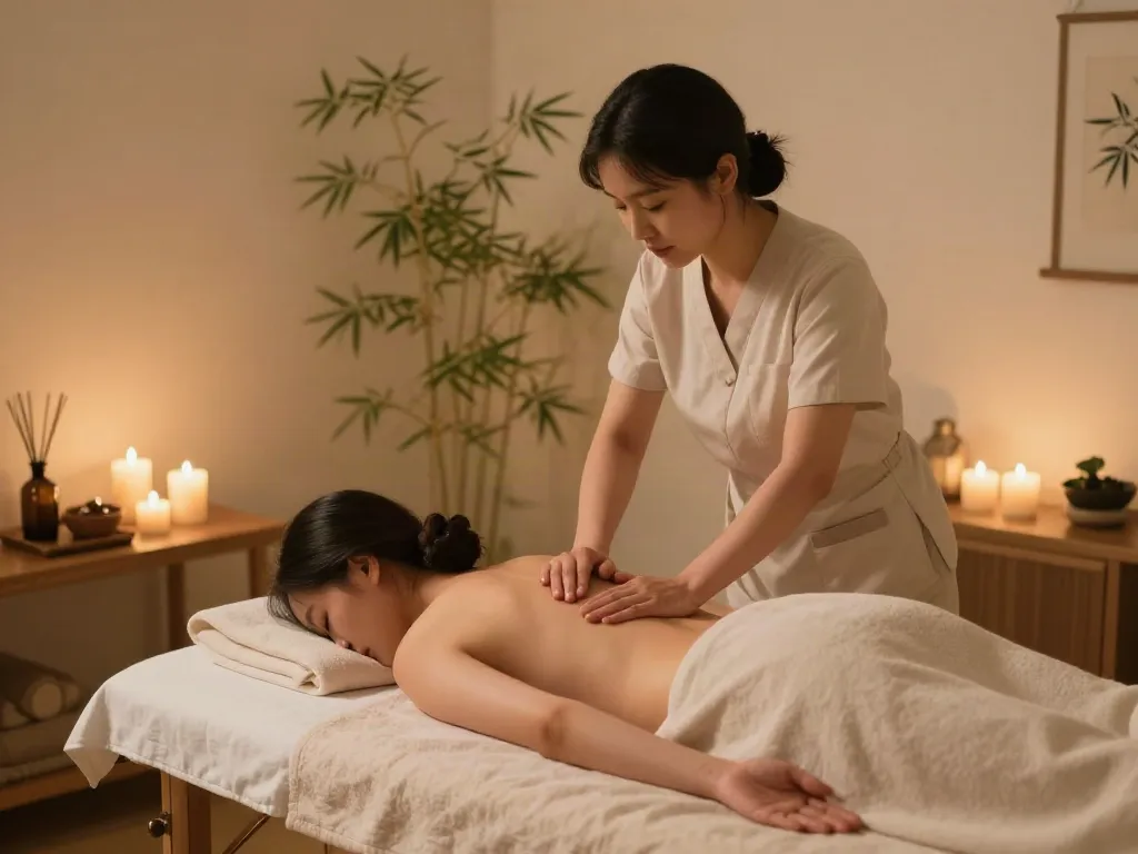 계양구출장마사지 therapy session with professional therapist and calming environment