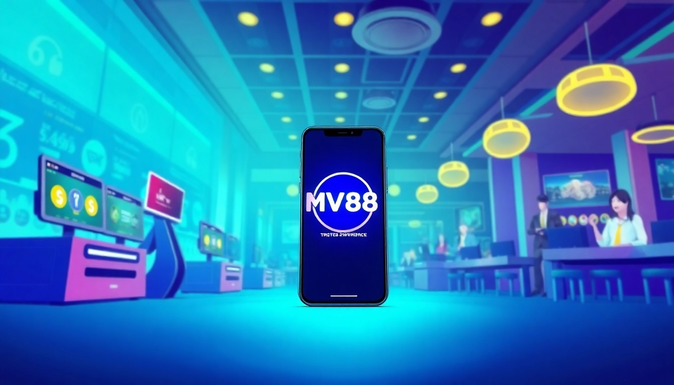 Discover the MV88 app interface for safe online gambling experiences.