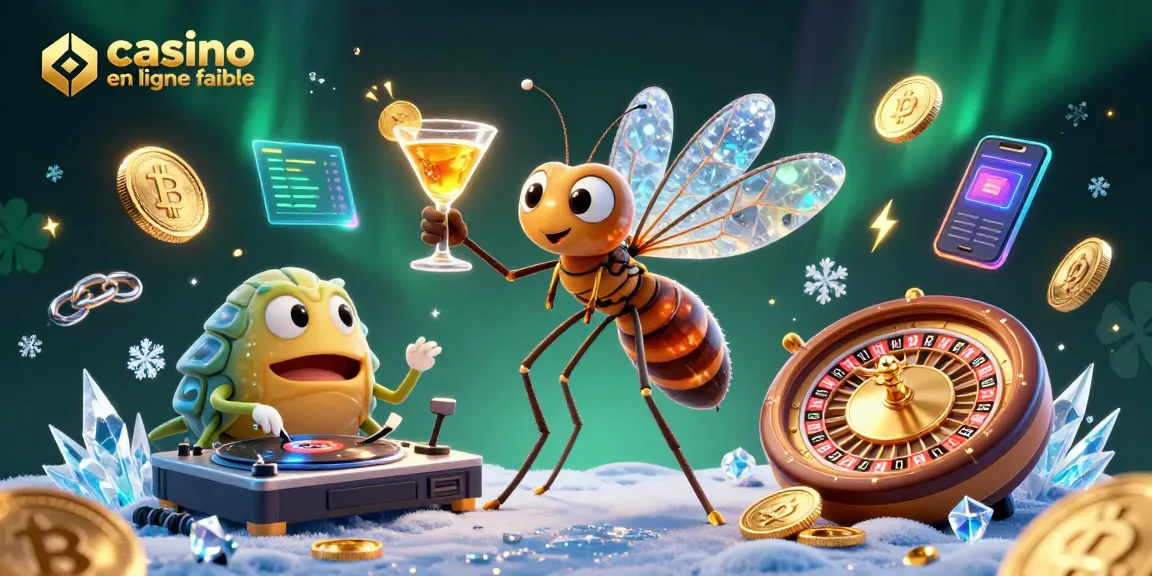Découvrez un casino en ligne fiable avec une ambiance ludique et animée, combinant insectes préhistoriques et crypto-monnaies.