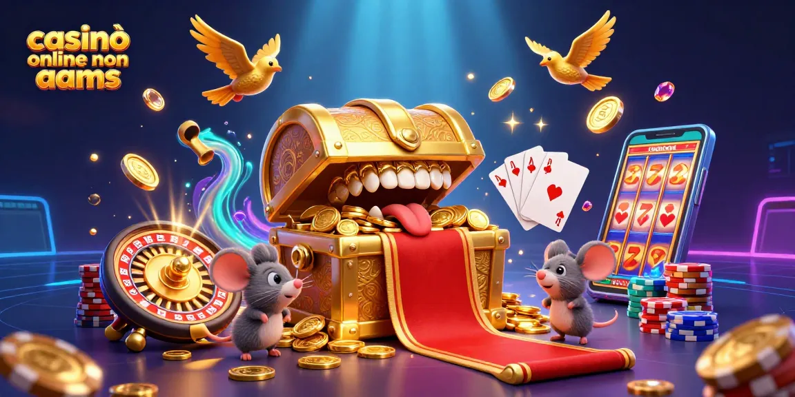 Gioca nei migliori casinò online non AAMS con bonus speciali e giocate vincenti per il 2026.