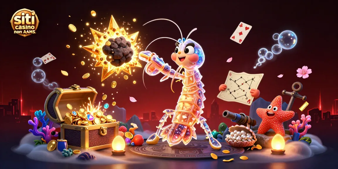 Scopri l'energia dei siti casino non AAMS con una straordinaria illustrazione 3D vibrante, ricca di dettagli.