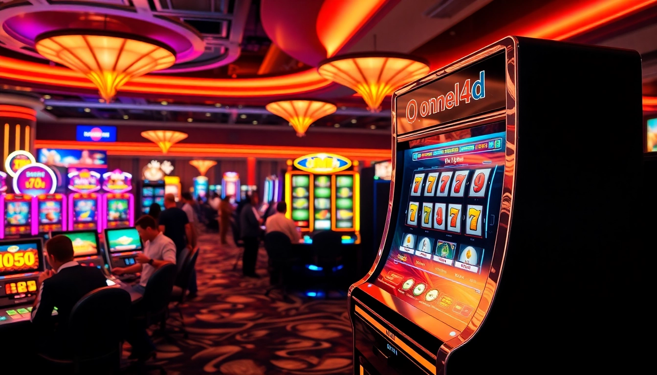 Menangkan permainan di ondel4d slot sambil menikmati suasana kasino yang energik.