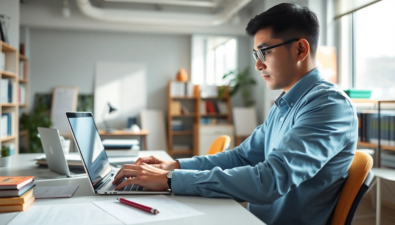 Youdao翻译 services in a professional translation setting, showcasing technology and language resources.