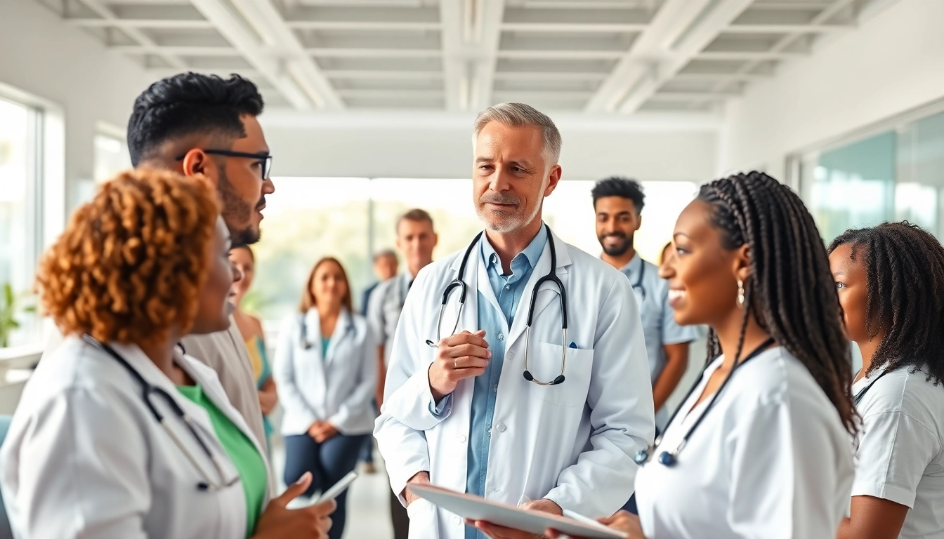 Highlighting Health through a professional doctor-patient interaction in a modern clinic.