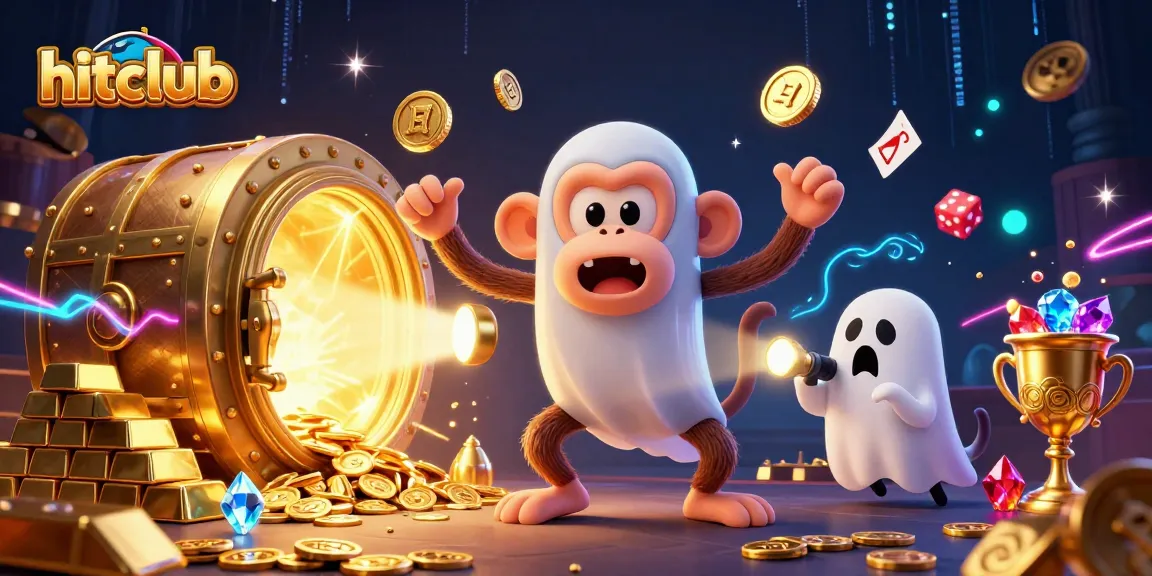 Experience hitclub's thrilling casino world with a mischievous ghost, gold treasures, and exciting gameplay!
