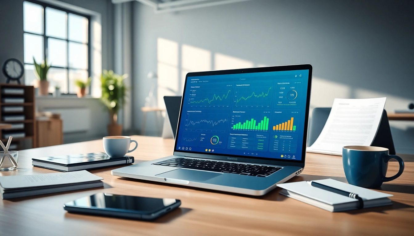 Enhance your understanding of network management solutions with a professional workspace setup.