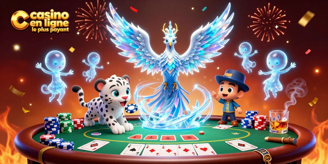 Les joueurs découvrent le casino en ligne le plus payant avec des cartes, des jetons et des personnages fantastiques.