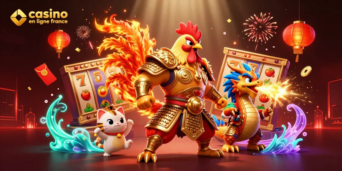 Découvrez des jeux passionnants au casino en ligne France avec des personnages animés dynamiques.
