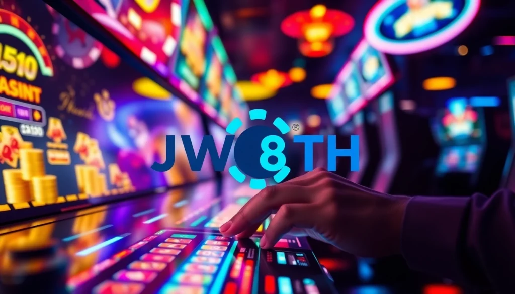 เล่นเกมคาสิโนออนไลน์ JW8TH บนมือถือด้วยบรรยากาศสดใสและเข้มข้น