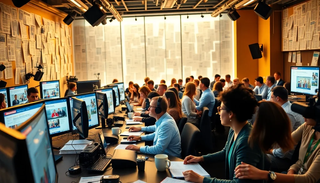 Journalists at thephoenixnewspaper engaging in dynamic news reporting and storytelling.