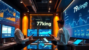 Финансовые услуги 79king в современном офисном окружении, подчеркивающем доверие и инновации на 2025 год