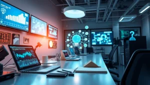 Showcase innovative features of https://best-ai-tools.org in a modern digital workspace.