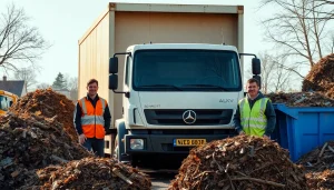 Schrottabholung Düsseldorf - Professionelles Team holt Schrott zuverlässig ab.