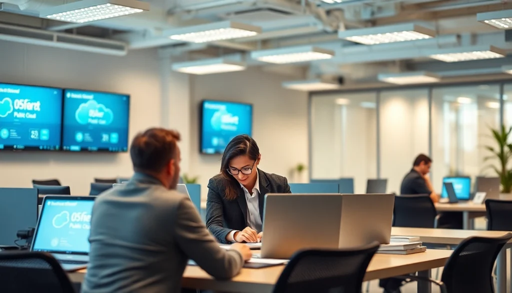 Implementa soluciones de Public Cloud para optimizar tu empresa y mejorar la productividad.