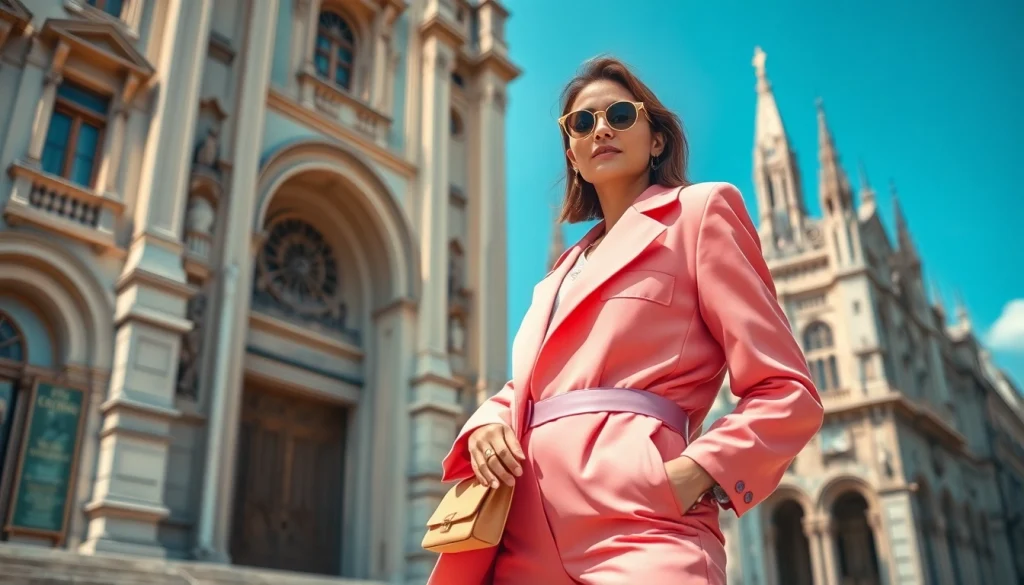 Fashion photographer in Milan capturing stylish model imagery