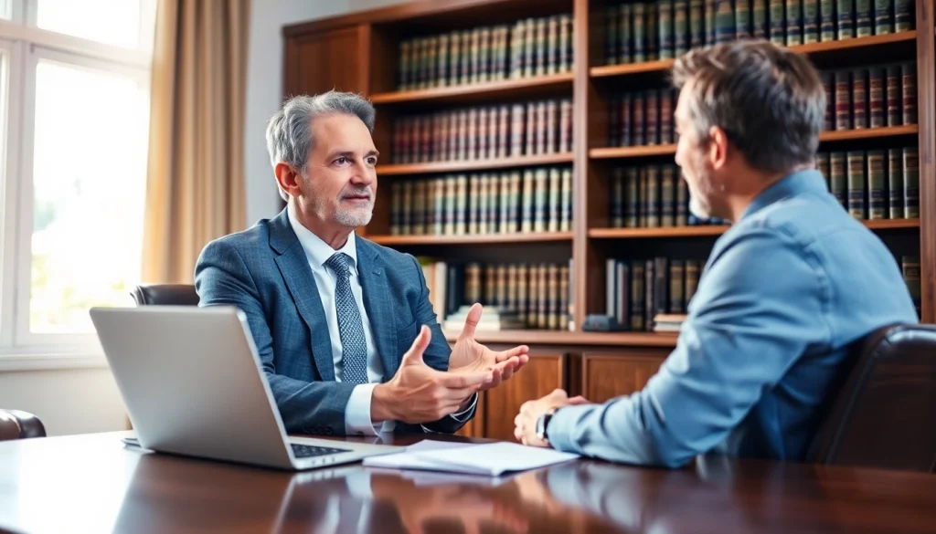 Discussing legal options with a personal injury lawyer at https://www.chriseadslegal.com