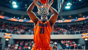 Witness a thrilling basketball moment showcasing sportsbytes.com.ph in action, highlighting an athlete's performance.