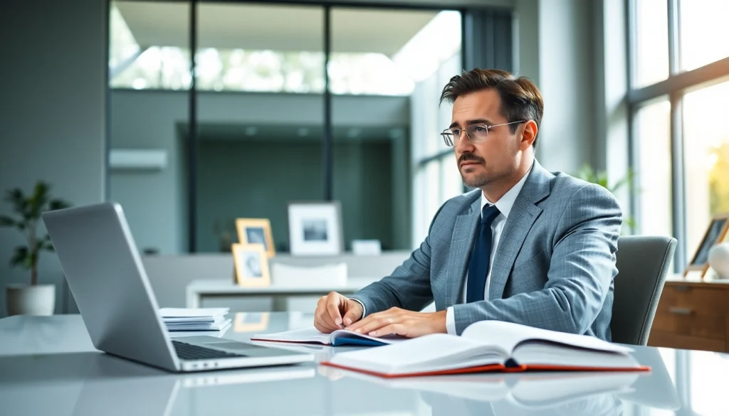 Meet the expert team at https://www.fisher-wilsey-law.com, showcasing a professional estate planning attorney in a modern office.