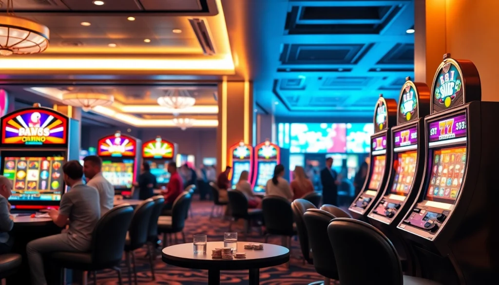 Menyaksikan permainan menarik di luxury333 dengan mesin slot modern dan suasana mewah.