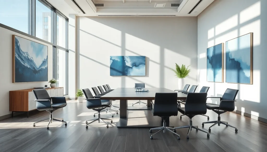 Corporate law firm in Gurgaon offering expert legal consultations in a modern office setting.