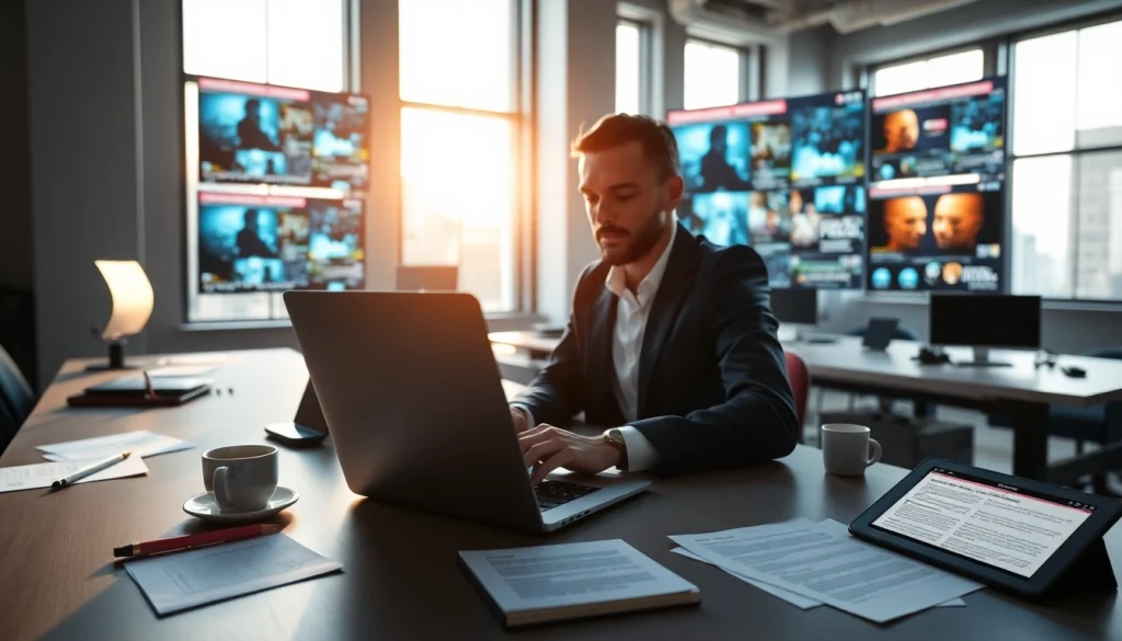 Assessing the significance of blackchronicle through journalists' focused work in a modern newsroom.