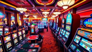 สัมผัสประสบการณ์คาสิโนที่น่าตื่นเต้นกับบรรยากาศที่สดใส