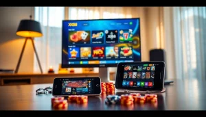 Exciting online gaming experience at XX88 with modern interface and casino games