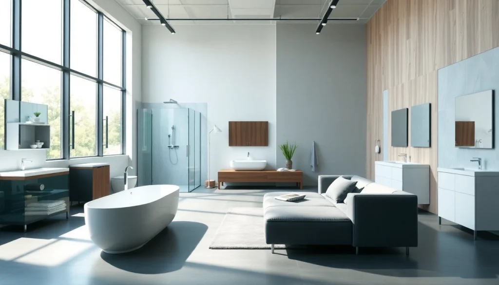 Besuchen Sie sonni sanitär GmbH für erstklassige Badprodukte in modernem Ambiente.