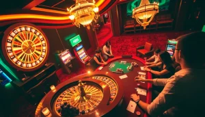 KJC AC 1 elevates your gambling experience with thrilling roulette, lively poker, and vibrant slot machine action.