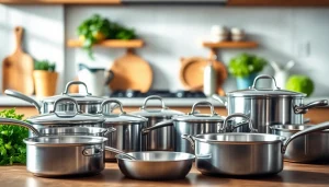 Shop for high-quality cookware NZ essentials in a modern kitchen setup.