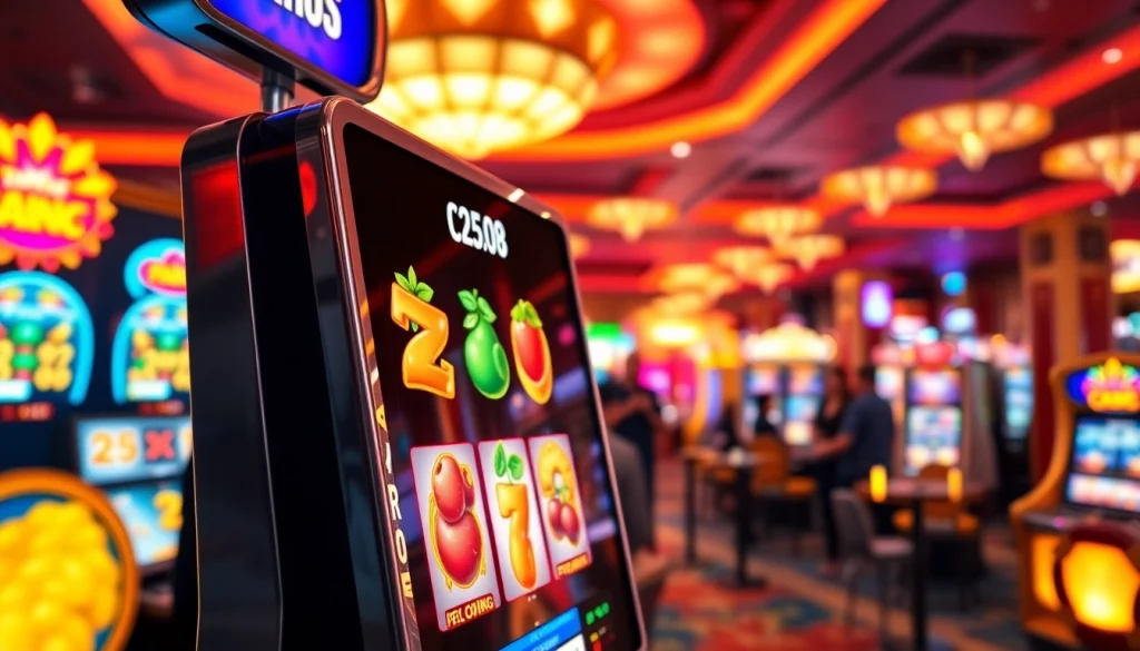 Permainan QRIS108 Slot menghadirkan suasana bermain di kasino yang penuh keceriaan.