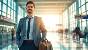 Ensure peace of mind with travel insurance cover while traveling through an airport.